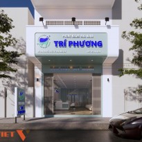 Thiết kế phòng khám nha khoa Trí Phương tại Phú Yên